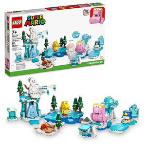 LEGO Super Mario Fliprus Snow Adventure Expansion Set 71417, Toy for Kids to Com